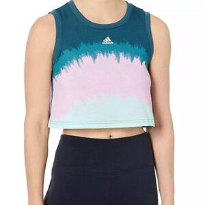 NWOT Adidas Farm Rio Crop Muscle Top Size Medium